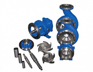 Крышка входная для насоса ПЭ 150-63 - Н17.004.100.04-02